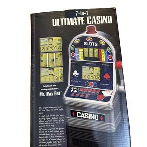 7 in 1 Ultimate Electronic Casino Excalibur Mr. Max -NEW OPEN BOX(CLAYBROOKE)